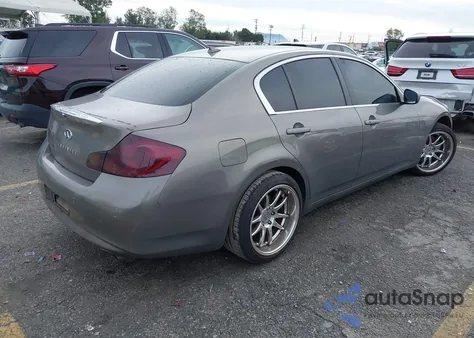 2010 Infiniti G37 Journey from USA, damaged, VIN JN1CV6AP4AM403702